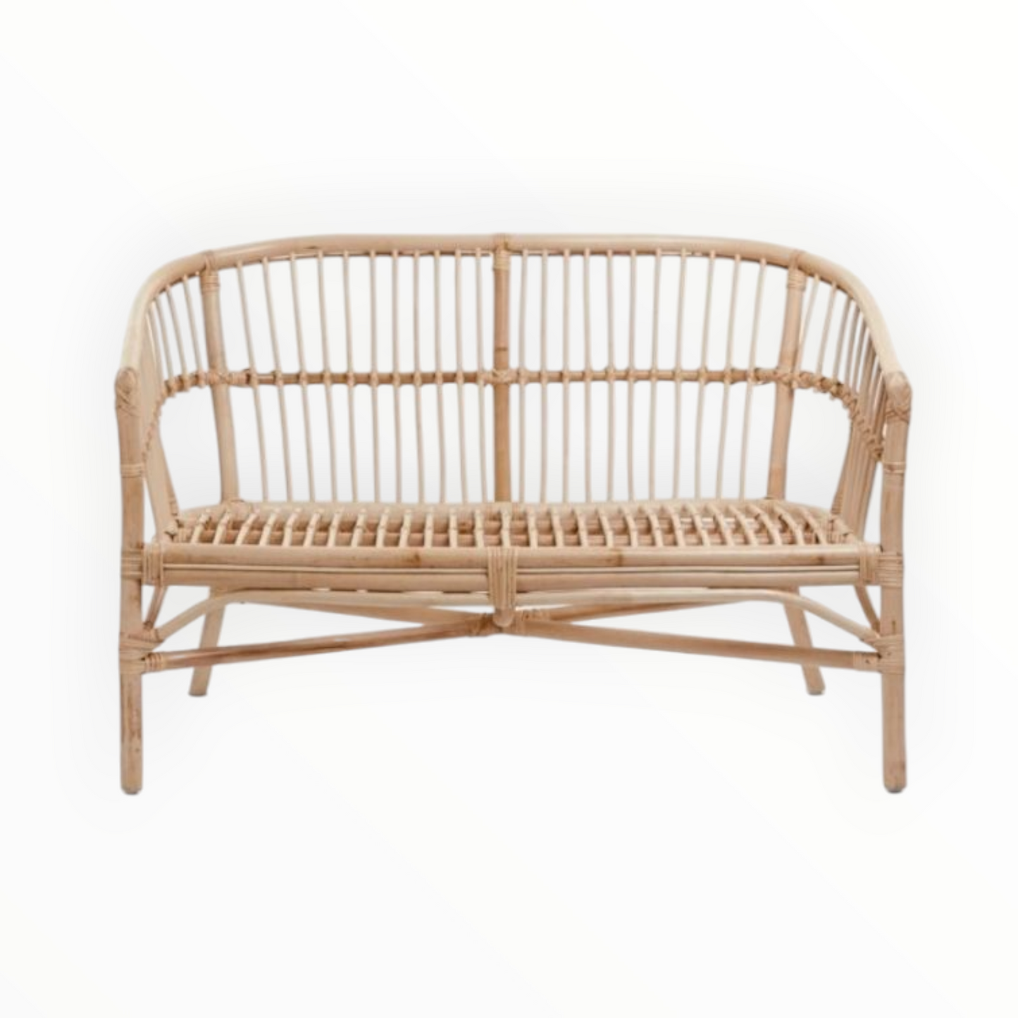 Rotan bankje, zonder kussens