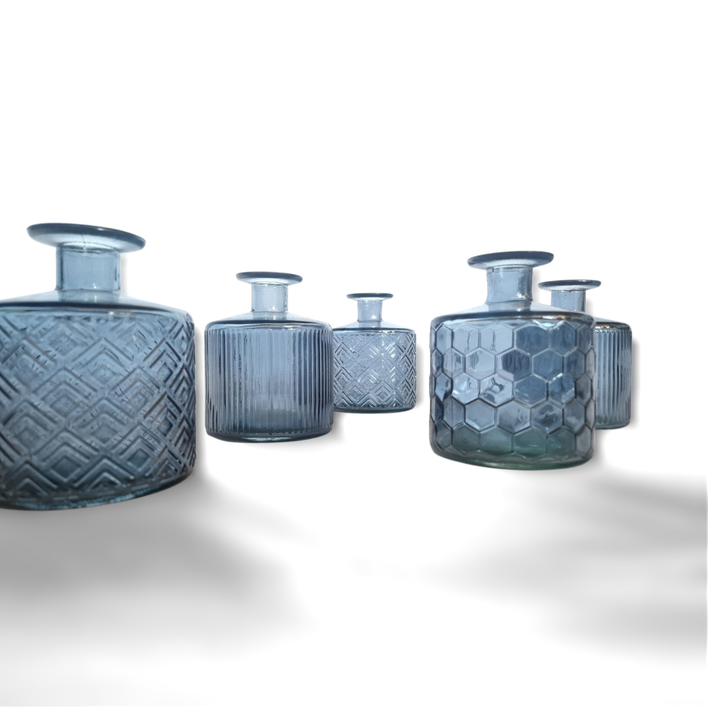 Blauw tafelvaasje Maaike