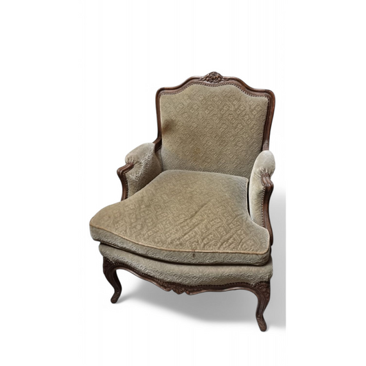 Franse fauteuil - Groen